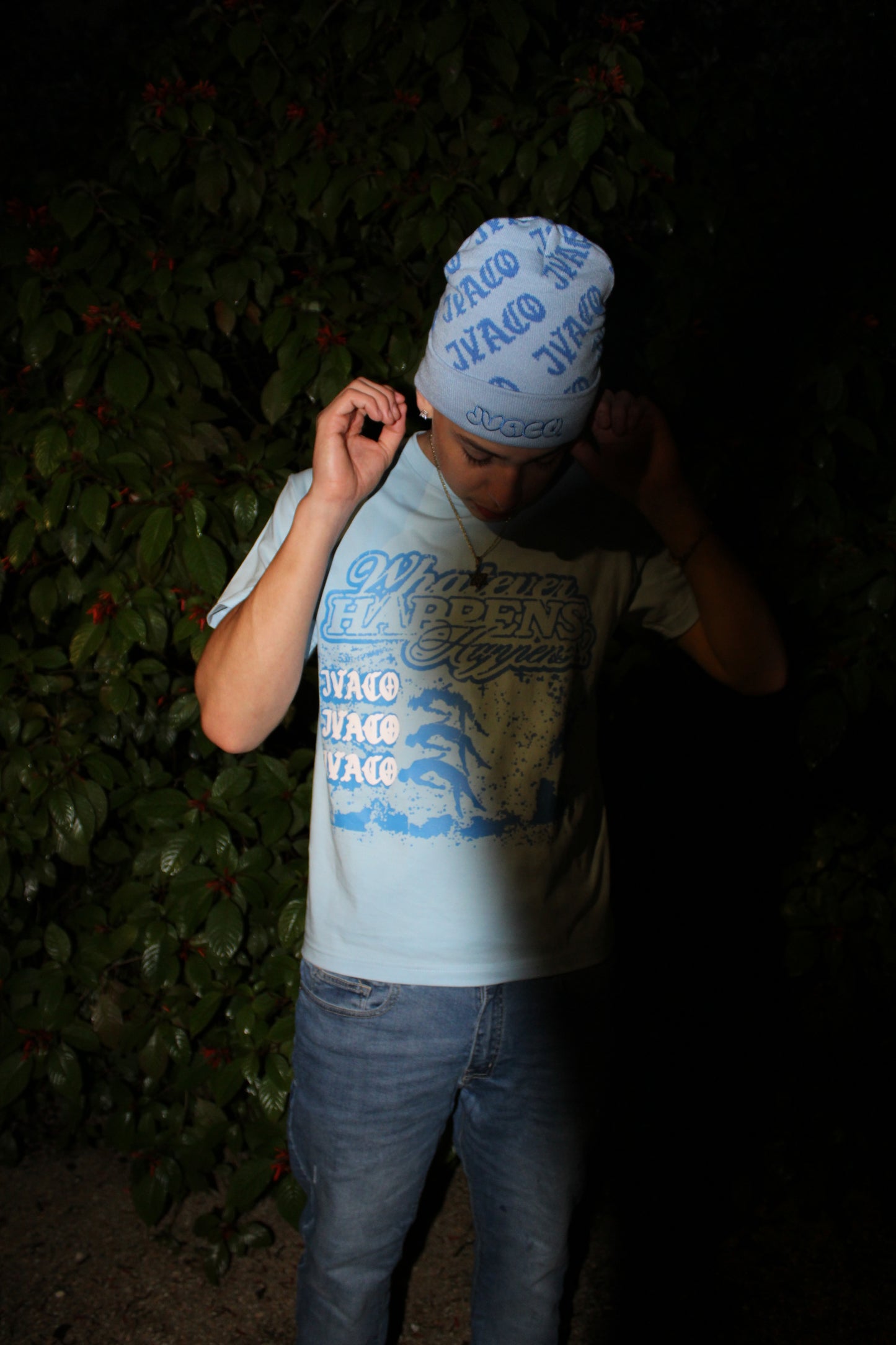 “ELEVATE TEE” BABY BLUE