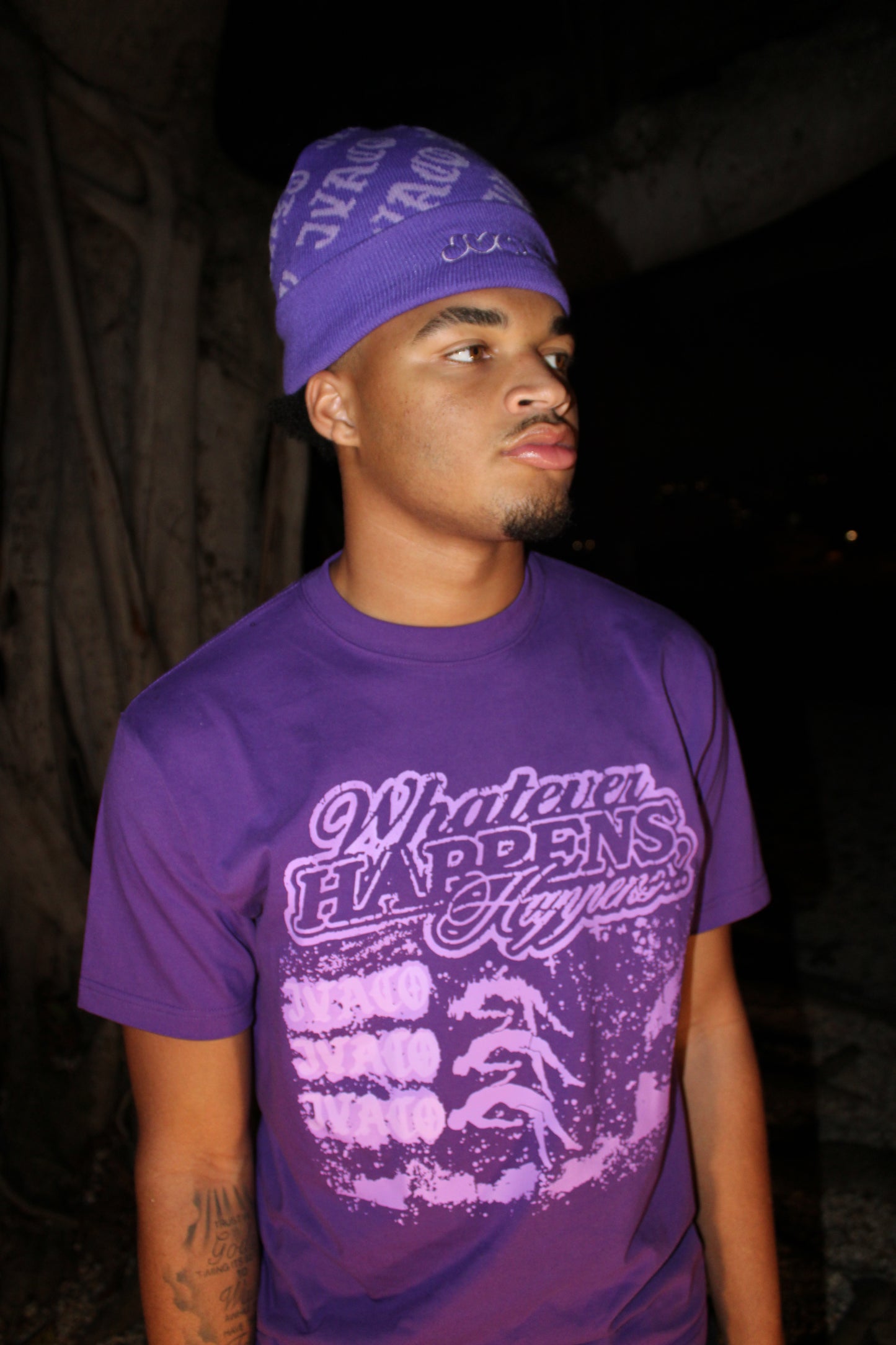 “ELEVATE TEE” PURPLE