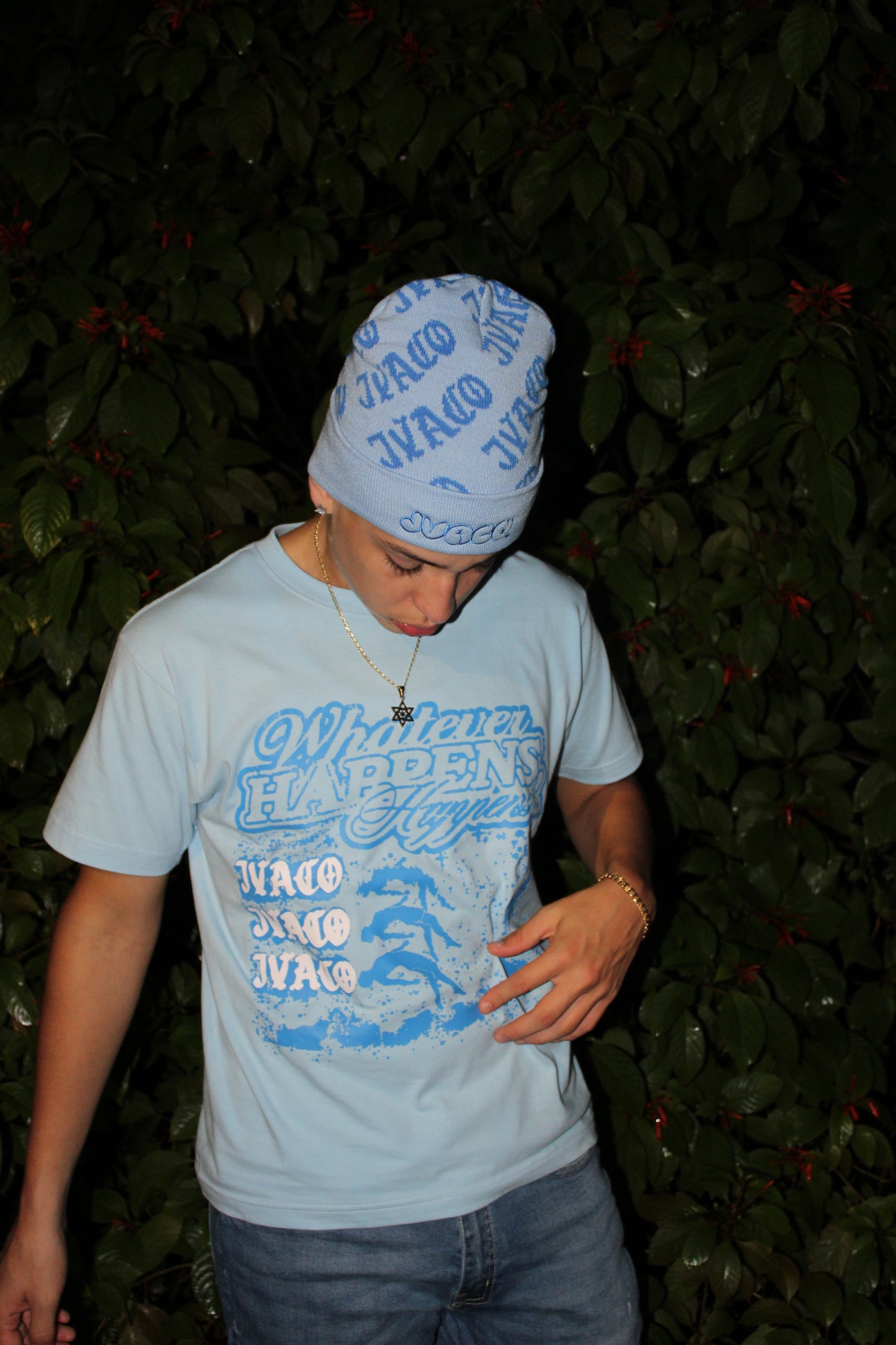 “ELEVATE TEE” BABY BLUE